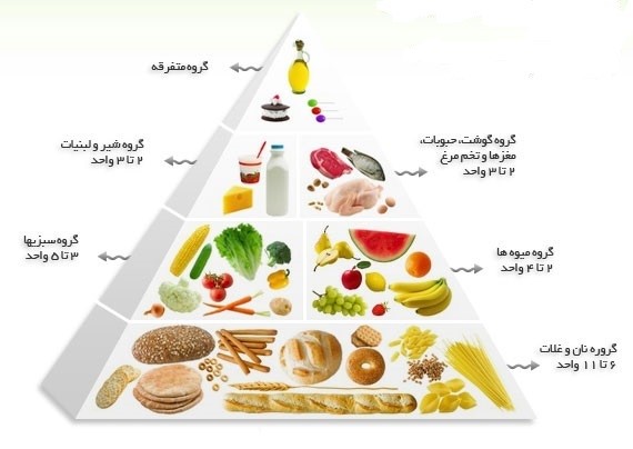 p1 (خوان) - ضرورت تصحیح الگوی غذایی کشور - آمریکا